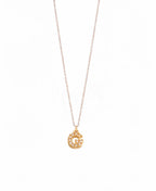 Letter Gold Chain Pendant Necklace