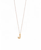 Letter Gold Chain Pendant Necklace