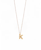 Letter Gold Chain Pendant Necklace