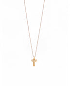 Letter Gold Chain Pendant Necklace