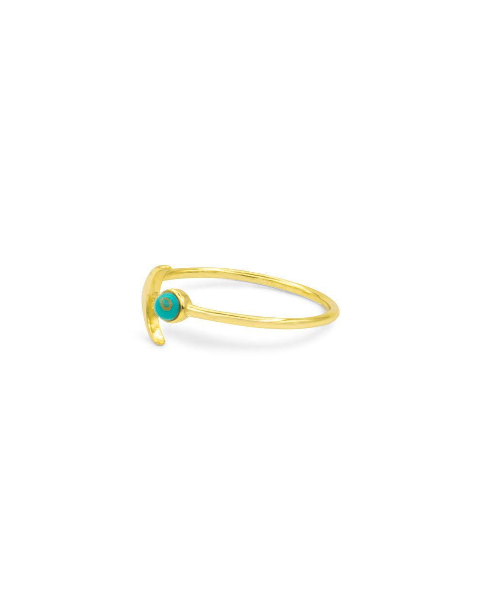 TURQUOISE MOON RING