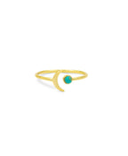 TURQUOISE MOON RING